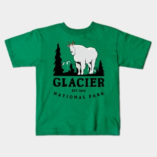 Usa  Glacier National Park Kids T-Shirt